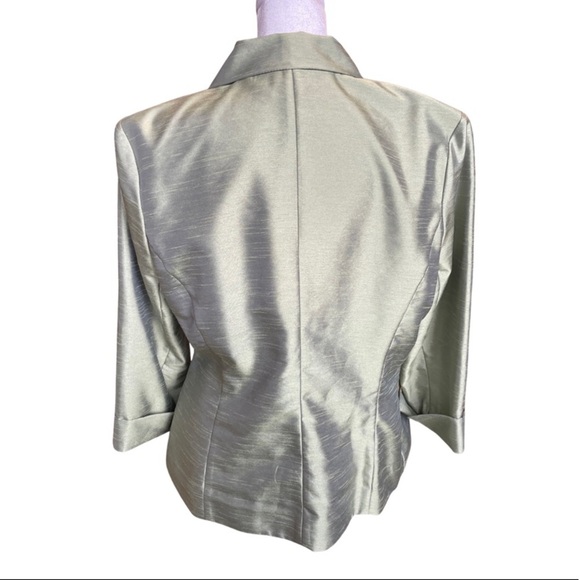 Amanda Smith lime green button up blazer - Picture 3 of 5